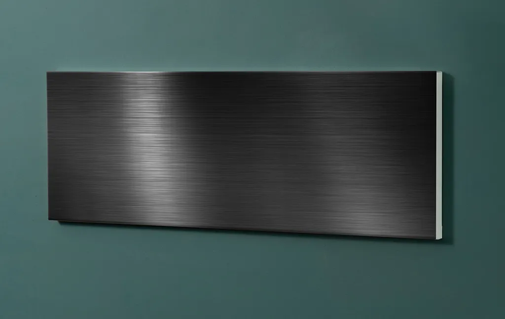 Magnettafel NOTIZ 90x30cm Motiv-Pinnwand M70 Schwarz Muster